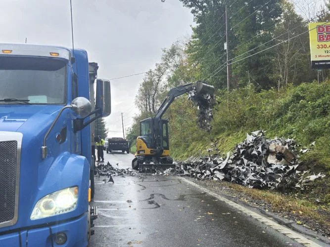 U.S. Route 30 reopened after semi accident